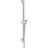 Drążek prysznicowy Pulsify S 65 cm z suwakiem PushSlider i wężem prysznicowym Isiflex 160cm Chrom Unica HANSGROHE 24400000