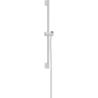 Drążek prysznic Pulsify S 65 cm z suwakiem PushSlider i wężem prysznicowym Isiflex 160cm Biały Matowy Unica HANSGROHE 24400700