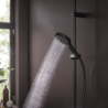Główka prysznicowa 120 3 jet PowderRain Czarny Matowy Raindance Select S HANSGROHE 26014670