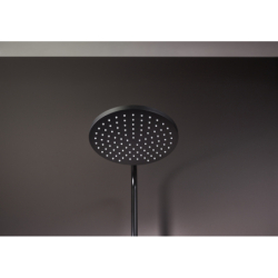 Komplet prysznicowy 200 1jet EcoSmart z termostatem Czarny Matowy Vernis Blend HANSGROHE 26089670