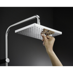 Komplet prysznicowy 230 1jet EcoSmart z termostatem, wannowy Chrom Vernis Shape HANSGROHE 26098000