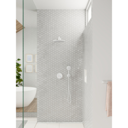 Głowica prysznicowa 280 1jet Biały Matowy Croma HANSGROHE 26220700