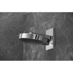 Głowica prysznicowa 250 1jet z przyłączem ściennym Chrom Rainfinity HANSGROHE 26226000