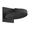 Głowica prysznicowa 250 1jet z przyłączem ściennym Czarny Matowy Rainfinity HANSGROHE 26226670