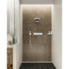 Głowica prysznicowa 250 1jet z przyłączem ściennym Biały Matowy Rainfinity HANSGROHE 26226700