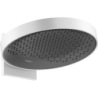 Głowica prysznicowa 360 1jet z przyłączem ściennym Biały Matowy Rainfinity HANSGROHE 26230700