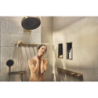 Głowica prysznicowa 360 3jet z przyłączem ściennym Brąz Szczotkowany Rainfinity HANSGROHE 26234140