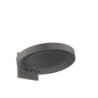 Głowica prysznicowa 360 3jet z przyłączem ściennym Czarny Chrom Szczotkowany Rainfinity HANSGROHE 26234340