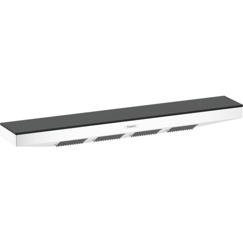 Prysznic na ramiona 500 1jet z półką Biały Matowy Rainfinity HANSGROHE 26243700