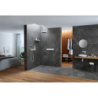Prysznic na ramiona 500 1jet z półką Biały Matowy Rainfinity HANSGROHE 26243700