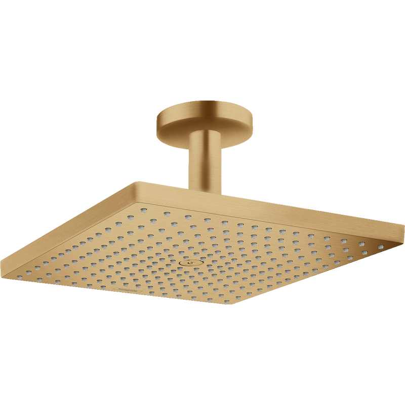 Głowica prysznicowa 300 1jet z przyłączem sufitowym Brąz Szczotkowany Raindance E HANSGROHE 26250140