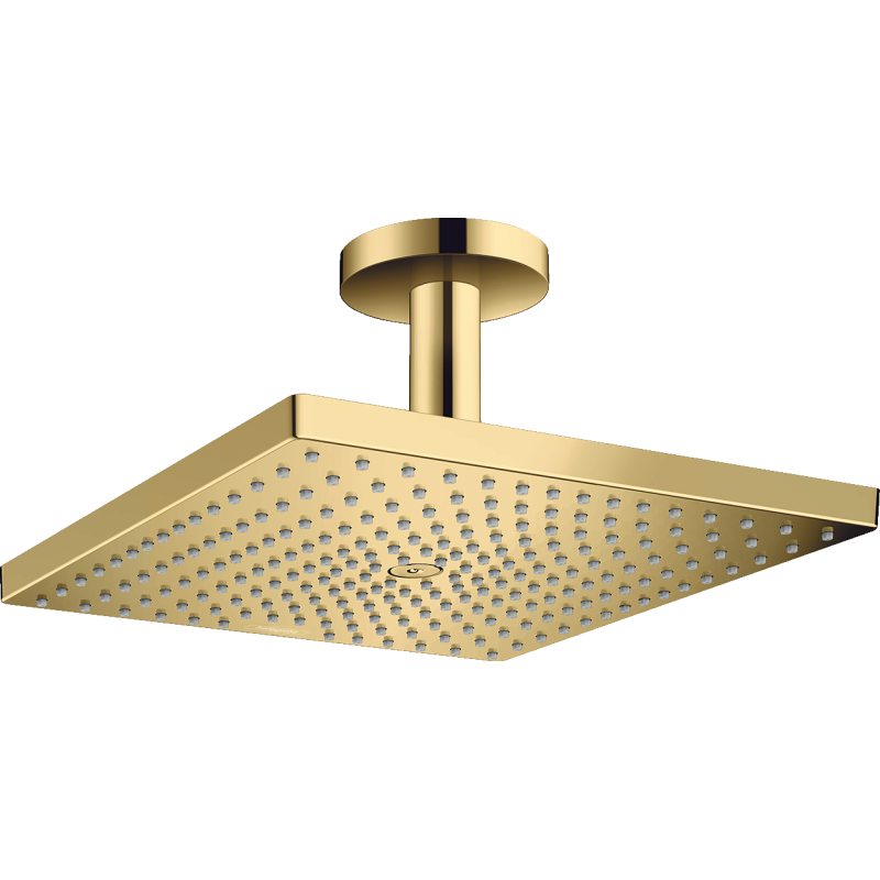 Głowica prysznicowa 300 1jet z przyłączem sufitowym Złoty Optyczny Polerowany Raindance E HANSGROHE 26250990