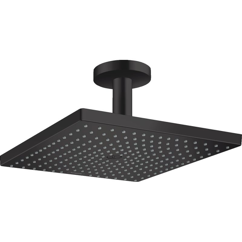 Głowica prysznicowa 300 1jet EcoSmart z przyłączem sufitowym Czarny Matowy Raindance E HANSGROHE 26251670