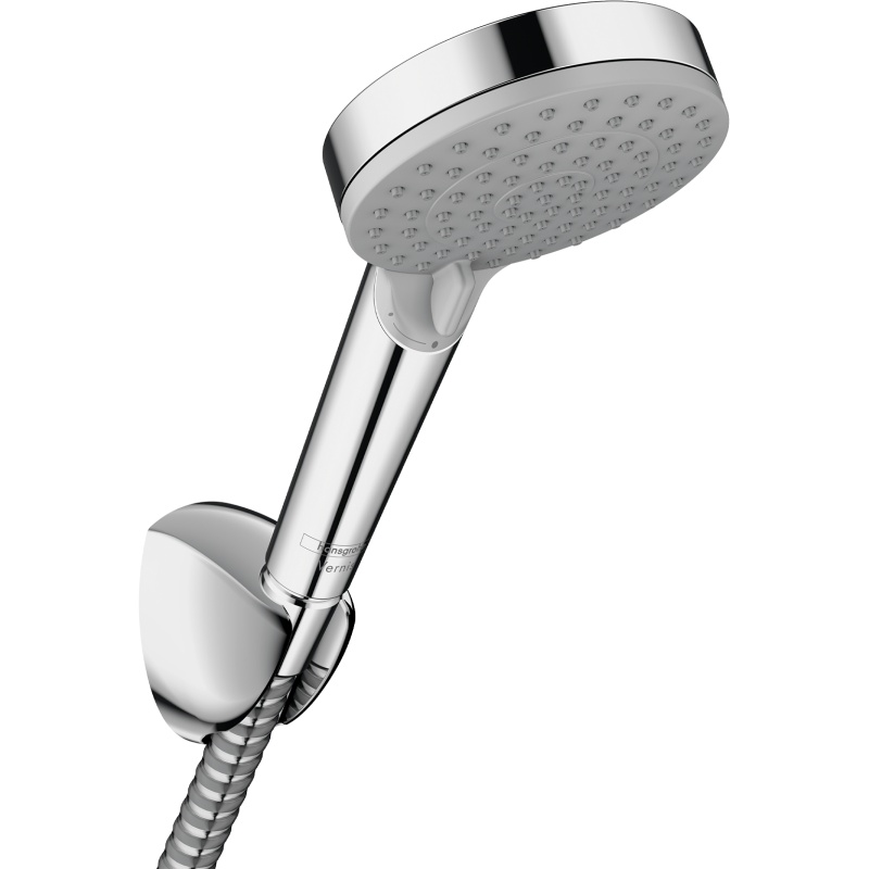 Punktowy zestaw prysznicowy 100 Vario EcoSmart z wężem 160 cm Chrom Vernis Blend HANSGROHE 26278000