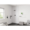 Głowica prysznicowa 230 1jet EcoSmart Czarny Matowy Vernis Shape HANSGROHE 26283670