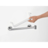 Uchwyt Comfort z półką i uchwytem prysznicowym Biały/Chrom Unica HANSGROHE 26328400