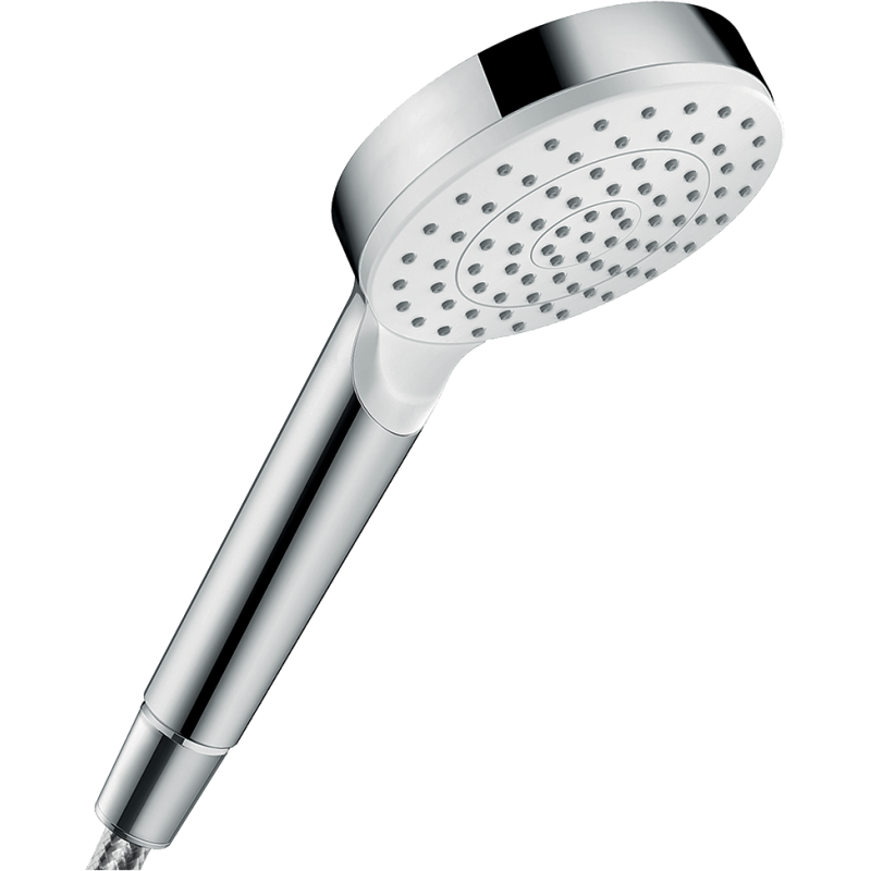Główka prysznicowa 100 1jet EcoSmart Biały/Chrom Crometta HANSGROHE 26333400