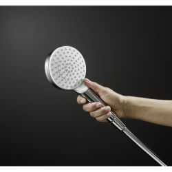 Główka prysznicowa 100 1jet EcoSmart+ Biały/Chrom Crometta HANSGROHE 26334400