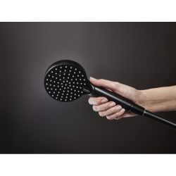 Główka prysznicowa 100 Vario EcoSmart Czarny Matowy Vernis Blend HANSGROHE 26340670