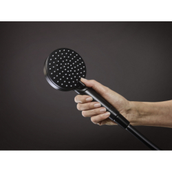 Główka prysznicowa 100 Vario EcoSmart Czarny Matowy Vernis Blend HANSGROHE 26340670