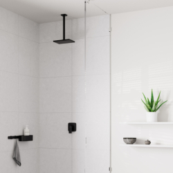 Przyłącze sufitowe 30 cm Czarny Matowy Vernis Shape HANSGROHE 26407670