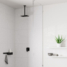 Przyłącze sufitowe 30 cm Czarny Matowy Vernis Shape HANSGROHE 26407670