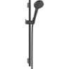 Zestaw prysznicowy 100 Vario EcoSmart z drążkiem S Puro 65 cm Czarny Matowy Vernis Blend HANSGROHE 26423670