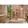 Przyłącze węża S z zaworem zwrotnym i złączem z tworzywa Chrom FixFit HANSGROHE 26453000