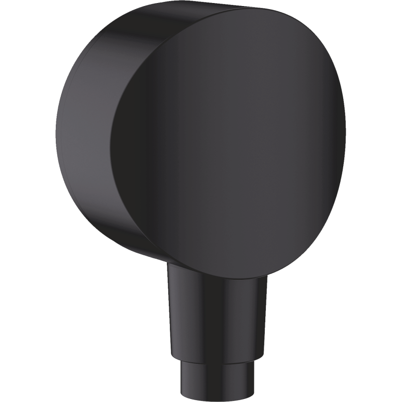 Przyłącze węża S z zaworem zwrotnym i złączem z tworzywa Czarny Matowy FixFit HANSGROHE 26453670