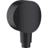 Przyłącze węża S z zaworem zwrotnym i złączem z tworzywa Czarny Matowy FixFit HANSGROHE 26453670