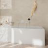 Przyłącze węża S z zaworem zwrotnym i złączem z tworzywa Biały Matowy FixFit HANSGROHE 26453700