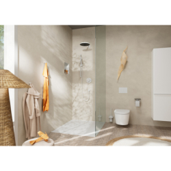 Przyłącze węża S z zaworem zwrotnym i złączem z tworzywa Biały Matowy FixFit HANSGROHE 26453700