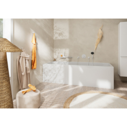 Przyłącze węża S z zaworem zwrotnym i złączem z tworzywa Biały Matowy FixFit HANSGROHE 26453700