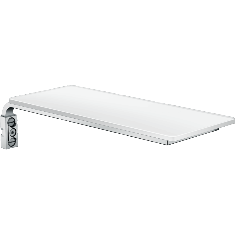 Mydelniczka / półka E Biały/Chrom Casetta HANSGROHE 26511400