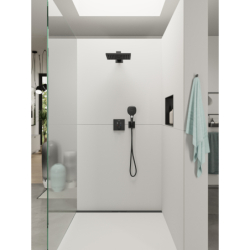 Główka prysznicowa 120 3jet Czarny Matowy Raindance Select E HANSGROHE 26520670