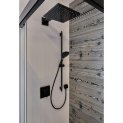 Główka prysznicowa 120 3jet Czarny Matowy Raindance Select E HANSGROHE 26520670