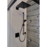 Główka prysznicowa 120 3jet Czarny Matowy Raindance Select E HANSGROHE 26520670