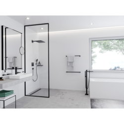 Główka prysznicowa 120 3jet EcoSmart Czarny Matowy Raindance Select S HANSGROHE 26531670
