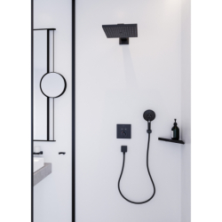 Główka prysznicowa 120 3jet EcoSmart Czarny Matowy Raindance Select S HANSGROHE 26531670