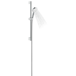 Zestaw prysznicowy 100 Vario EcoSmart z drążkiem 90 cm Biały/Chrom Crometta HANSGROHE 26538400
