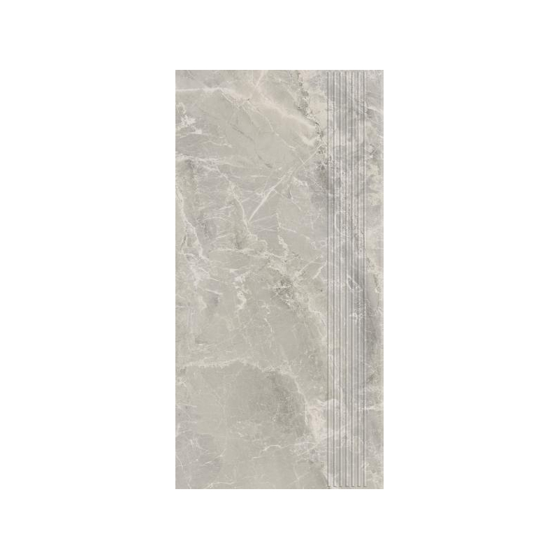 LITTLE ROCKS GREY STOPNICA PRASOWANA MAT. 29,8X59,8 GAT.1 (P.49237)