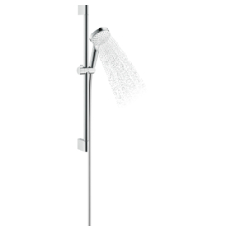 Zestaw prysznicowy 100 1jet EcoSmart+ z drążkiem 65 cm Biały/Chrom Crometta HANSGROHE 26554400