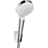 Punktowy zestaw prysznicowy 100 1jet EcoSmart z wężem 125 cm Biały/Chrom Crometta HANSGROHE 26568400