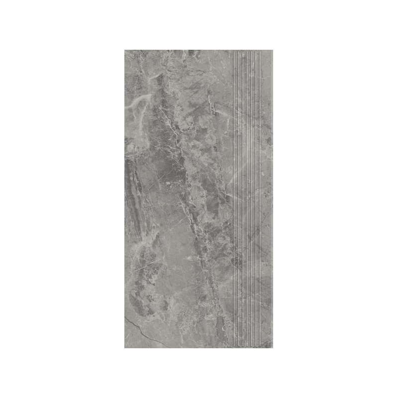 LITTLE ROCKS GRAPHITE STOPNICA PRASOWANA MAT. 29,8X59,8 GAT.1 (P.49243)