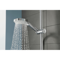 Zestaw prysznicowy 110 Multi EcoSmart z drążkiem 90 cm Biały/Chrom Croma Select E HANSGROHE 26591400