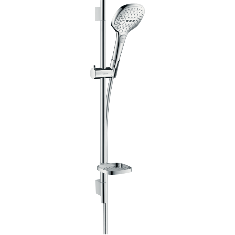 Zestaw prysznicowy 120 3jet EcoSmart z drążkiem 65 cm i mydelniczką Chrom Raindance Select E HANSGROHE 26622000