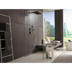 Punktowy zestaw prysznicowy 120 3jet z wężem 160 cm Chrom Raindance Select S HANSGROHE 26721000