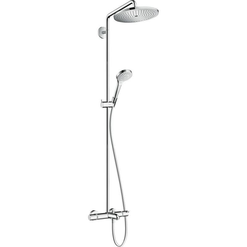 Komplet prysznicowy 280 1jet z termostatem, wannowy Chrom Croma Select S HANSGROHE 26792000