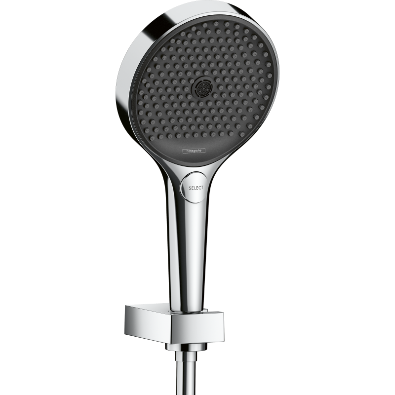 Punktowy zestaw prysznicowy 130 3jet z wężem 125cm Chrom Rainfinity HANSGROHE 26852000