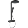 Komplet prysznicowy 360 1jet z termostatem ShowerTablet 350 Czarny Matowy Rainfinity HANSGROHE 26853670